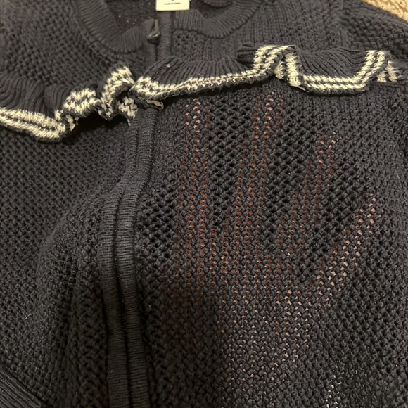 Janie and Jack open knit cardigan - Picture 6 of 7